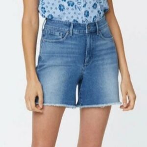 NYDJ Denim Jean Shorts Size 10 NEW NWT Astral High Rise